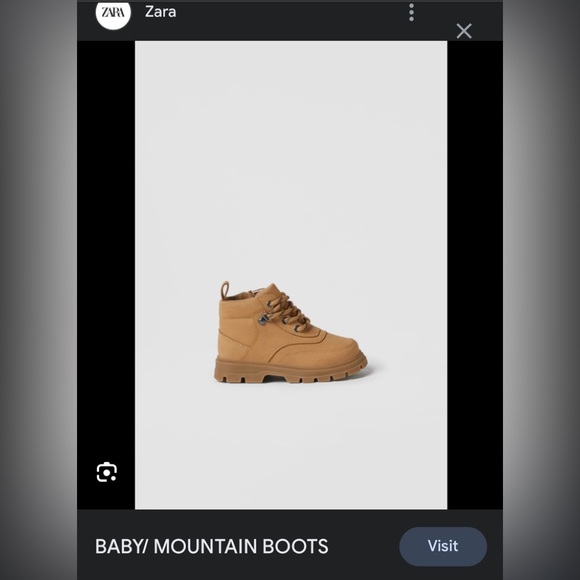 Zara baby mountain boots - Picture 3 of 3